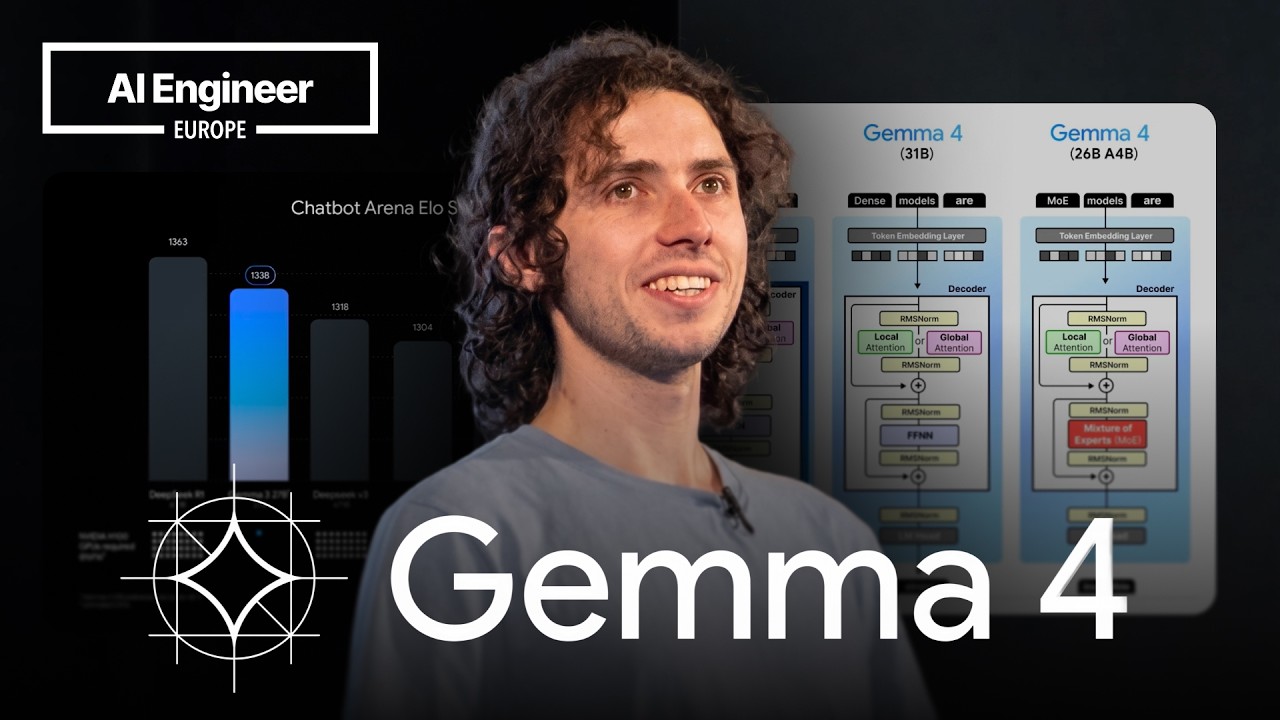 Google DeepMind's Gemma 4 Models Shine at AI Engineer Europe - AI Engineer