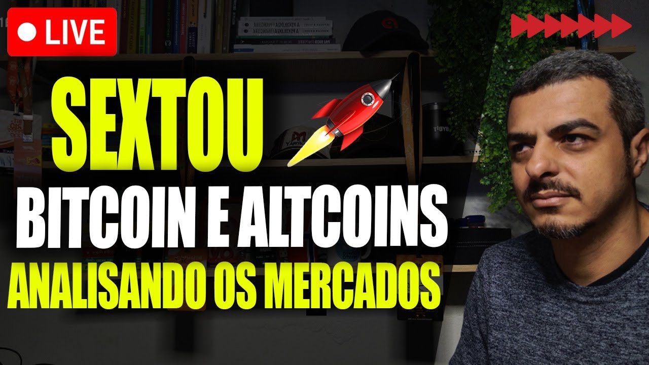 BITCOIN HOJE - SEXTOU  - Bitcoin e Altcoins em Região Complicada - Analisando os Mercados e ETFs
