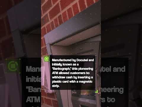 💰💳 Money Magic: The Inauguration of America's First ATM (Sep 2, 1969)! #shorts