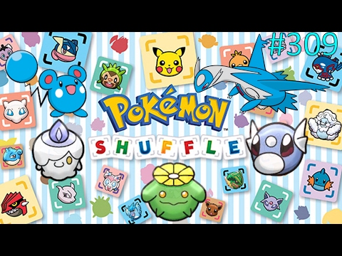Let's Play Pokemon Shuffle:  Part 309 - Skipping For Fun