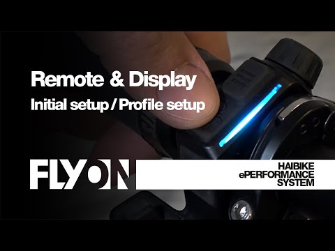 FLYON ePerformance System - Initial Setup / Profile Setup