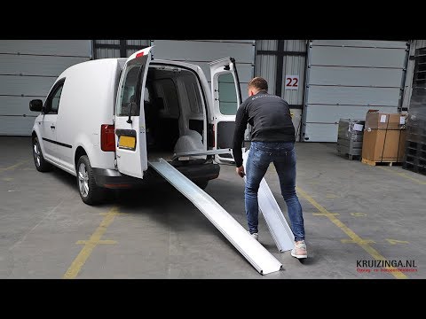 Rampe de chargement rampe d'accès pliable aluminium 150 cm (paire)