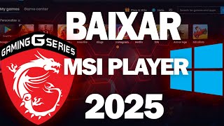 ✅ BAIXAR E CONFIGURAR EMULADOR MSI | MELHOR EMULADOR PARA PC FRACO 2025 ANDROID NO PC