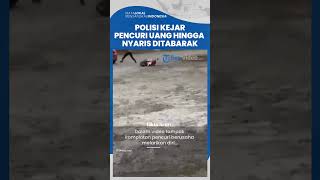 Polisi Kejar-kejaran dengan Komplotan Pencuri Uang Agen Bank Nyaris Dilindas, Saat Tancap Gas