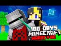 I Survived 100 Days as an ASSASSIN in Hardcore Minecraft...