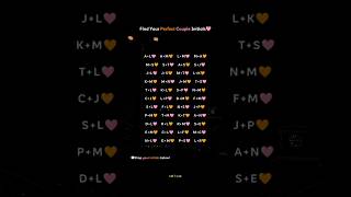 Download lagu perfect couple initial🩷#instagram #reels #love #trendingshorts #ytshorts #initial mp3