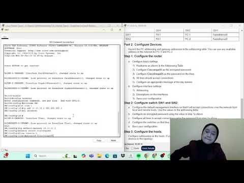 1.6.1 Packet Tracer - Implement a Small Network