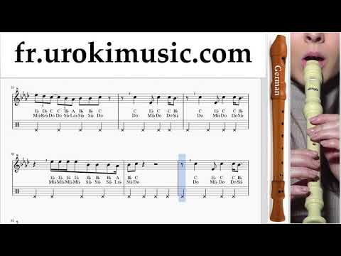 Cours de Flute à bec (G.) Ariana Grande - Breathin Tuto Partitions um-ih829