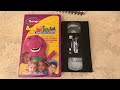 Opening Closing To Barney Happy Mad Silly Sad 2003 VHS My 26th Birthday Edition