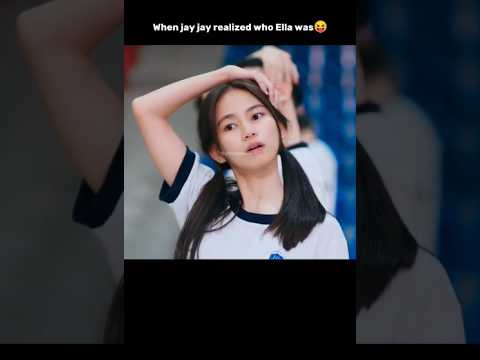 When Jay jay realized who Ella was 😝 #angmutyangsectione #amnse #philippinedrama #fyp #kdrama