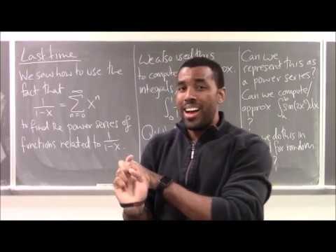 Math 1207-R04 Lecture 27 - Taylor Series and Maclaurin Series