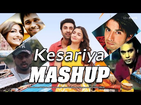 Kesariya - Brahmāstra - ( SUSH & YOHAN - Love Megamix)  | Romantic Hindi South (Songs) | VDJ Mahe