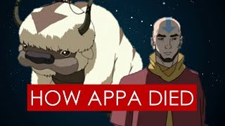 How Appa Died THEORY [Avatar the Last Airbender/Legend of Korra]