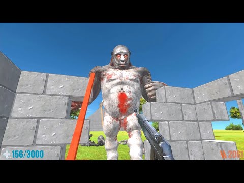 Escape from The Goro Lands. FPS Perspective! Animal Revolt Battle Simulator