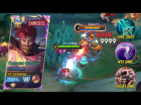 ONE SHOT ONE KILL!!😱 BEST BUILD GRANGER 2024 ( please try) 🔥