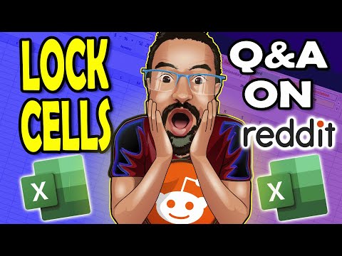 Lock Specific Cells in Excel