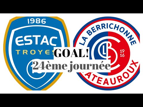 Troyes - Châteauroux [(1)-0] GOAL 12' (Hyun-Jun Suk) 24ème journée 2019/20