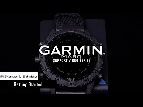 Garmin Support | MARQ® Commander (Gen 2) Carbon Edition | Getting Started