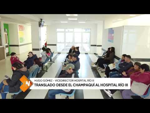 Traslado desde el Campaquí al hospital de Río Tercero, Hugo Gómez