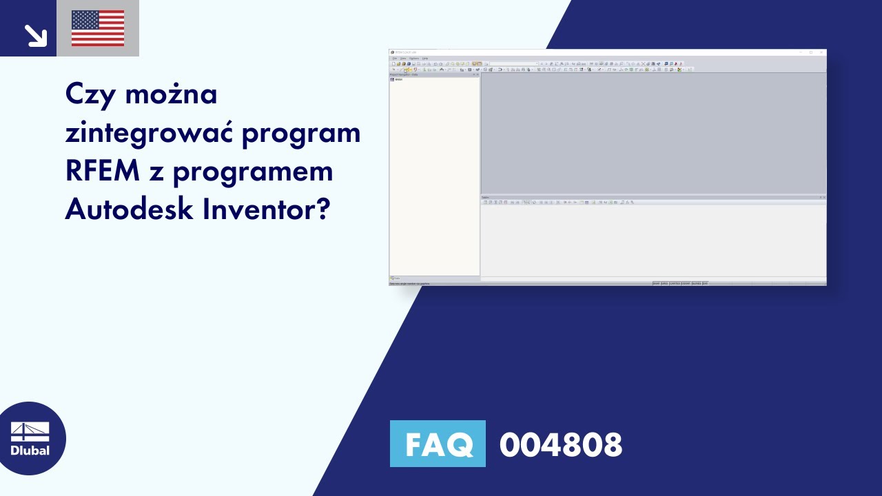 FAQ 004808 | Czy można zintegrować program RFEM z programem Autodesk Inventor?