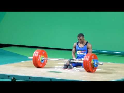 Oscar Albeiro Figueroa Mosquera Men 62 kg Clean and Jerk 179 kg