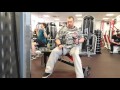 Contest prep back workout 29.4. 24 days out