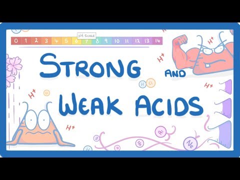 GCSE Chemistry - The pH Scale & Strong vs Weak Acids (Higher Tier) #35