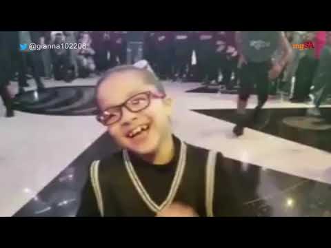 9-year-old pumps up the crowd at Spurs game Video