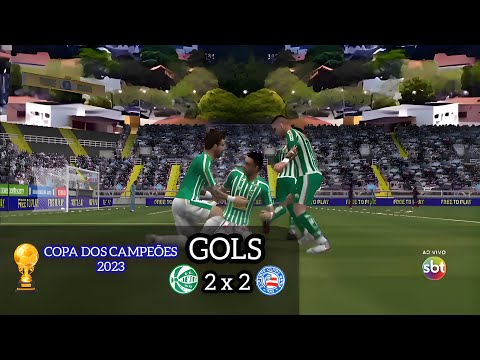 GOLS (60 FPS) - JUVENTUDE 2 X 2 BAHIA - COPA DOS CAMPEÕES 2023 - 2° RODADA - PES PSP 2023 !!!
