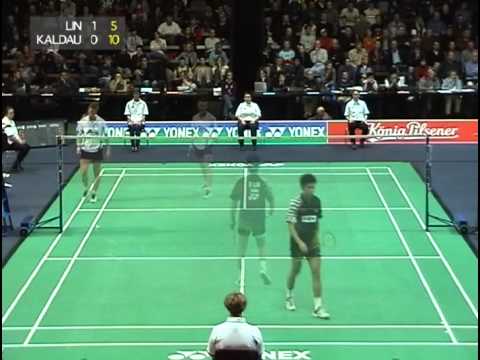 Badminton 2003 - German Open Men's Single Half Final - Lin Dan vs. Niel Christian Kaldau