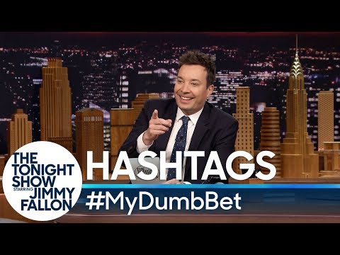 標籤。#MyDumbBet (Hashtags: #MyDumbBet)