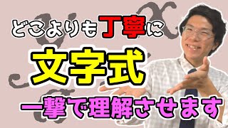 【中学数学】文字式の基礎～文字と式のルール～