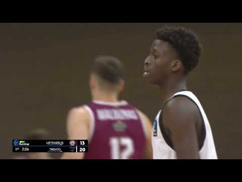 Highlights | R15 EuroCup | Liektabelis Panevezys 🆚 Dolomiti Energia Trento