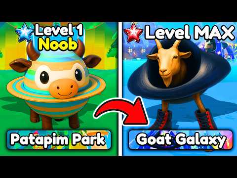 NOOB to MAX WORLD Goat Galaxy in Brainrot Evolution!
