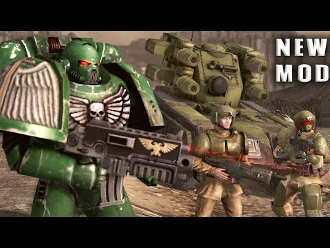 Space Marines & Imperial Guard vs Eldar - Last Victim Warhammer 40k Mod | Men of War Assault Squad 2