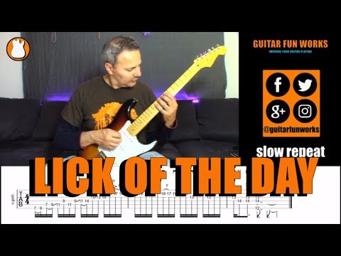 Lick Of The Day #14   Guitar Fun Works