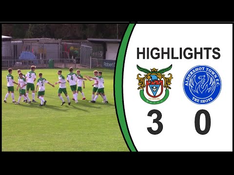 Highlights: Bognor Regis Town U19 3 - 0 Aldershot Town U19