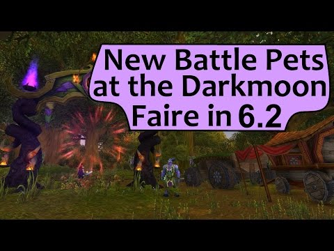 New Darkmoon Faire Battle Pets in WoD Patch 6.2