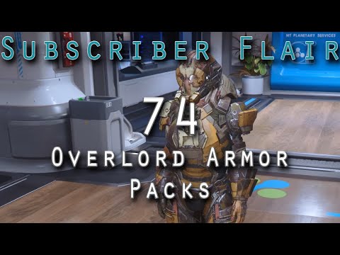 74 Overlord armor packs (Star Citizen Subscriber Flair)