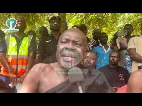 Wassa Amenfi Chief Donates Relief Items to Flood Victims in Samreboi