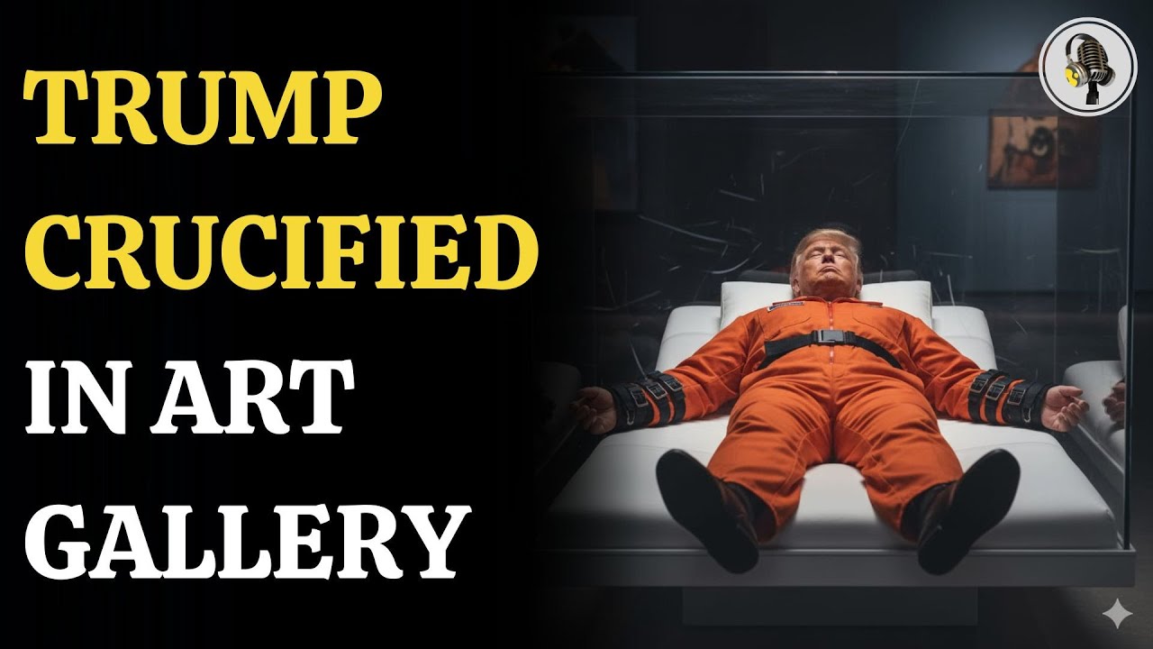 Artist Depicts Donald Trump Crucified — Saint or Sinner? | WION Podcast