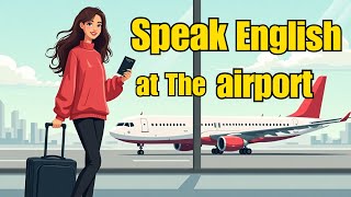 Speak English at the airport | Learn English with Podcast Conversation | Graded Reader | Podcast