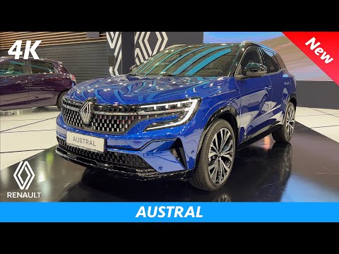 Renault Austral 2023 - FIRST look in 4K | Exterior - Interior (details), cargo space
