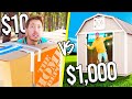 OVERNIGHT SURVIVAL CHALLENGE HOME DEPOT ITEMS ONLY
