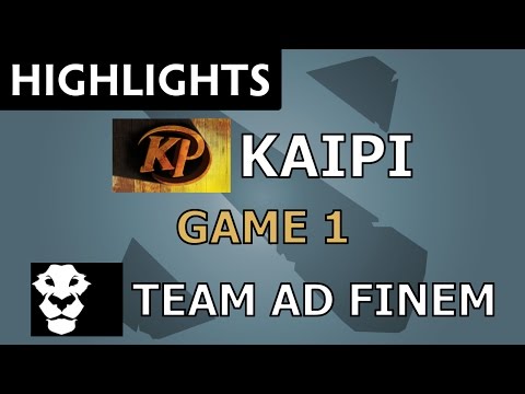 Kaipi vs Team AD FINEM [Game 1] Global Grand Masters by Prodota.eu - Dota Highlights