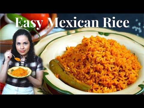 How to make MEXICAN RICE | TRADITIONAL Mexican/SPANISH rice RECIPE
