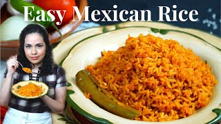 How to make MEXICAN RICE | TRADITIONAL Mexican/SPANISH rice RECIPE