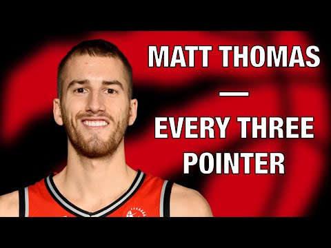 Matt Thomas All Three Pointers | 2019-2020 Highlights with Toronto Raptors