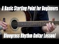 An Introduction to Doc Watson Style Rhythm for Beginners | BLUEGRASS Guitar Lesson with TAB