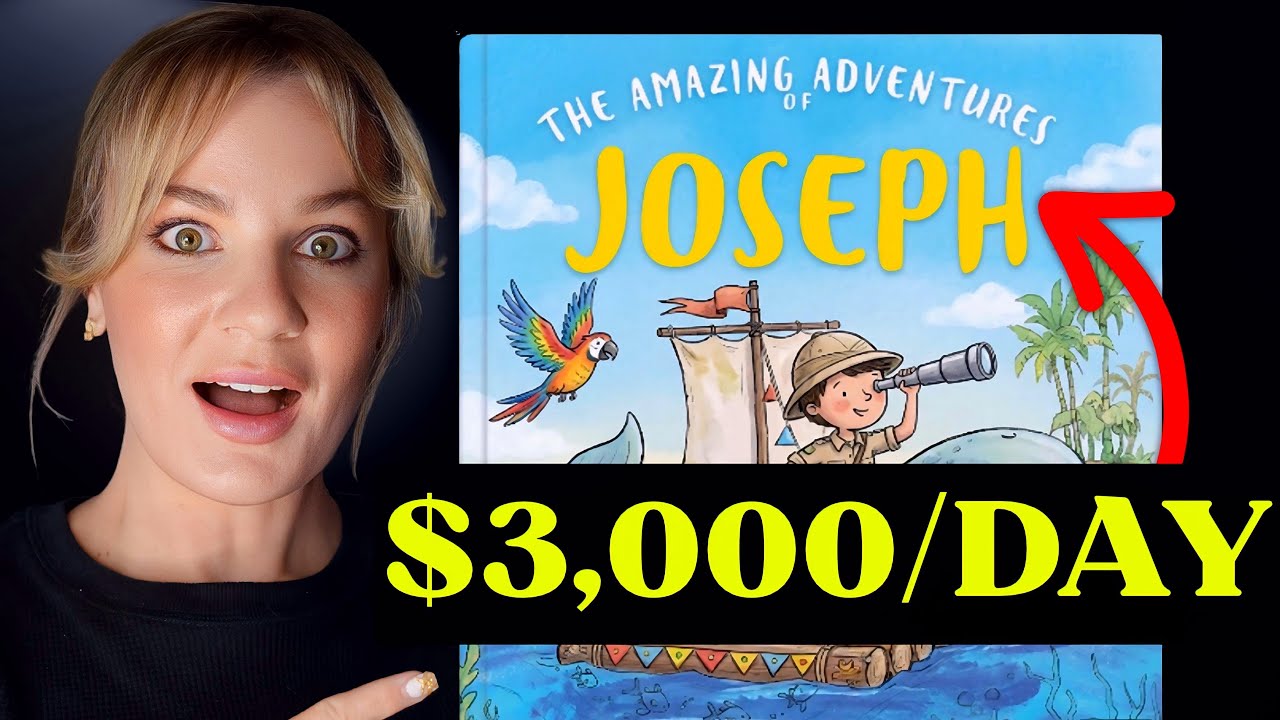 The $8M Personalized Kids Book Trend (How to Start From Home in 2026)